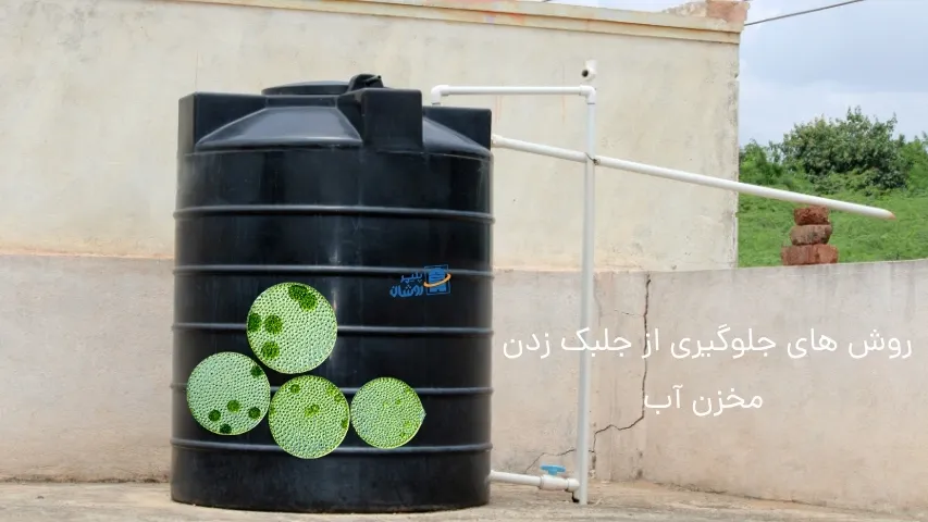 جلوگیری از جلبک زدن مخزن آب